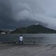 Imagem - Fotos: com alerta de tempestade, tempo fecha no Espírito Santo