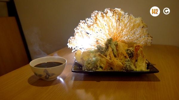 O Tempura e a Sopa de Missô são exemplos do sucesso da culinária japonesa no ES
