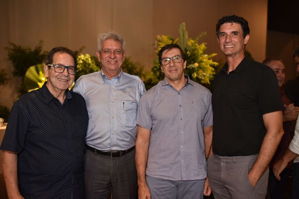 José Luiz Kfuri, Aristóteles Passos, Paulo Baraona e Juarez Gustavo Soares