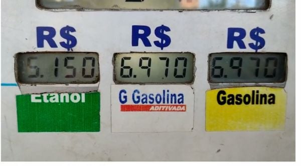 Posto em Jardim América, Cariacica, vende gasolina por menos de R$ 7,00