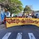 Artistas e movimentos culturais e sociais fizeram uma manifestação na tarde desta terça (15) pedindo melhorias para a cultura de Vitória