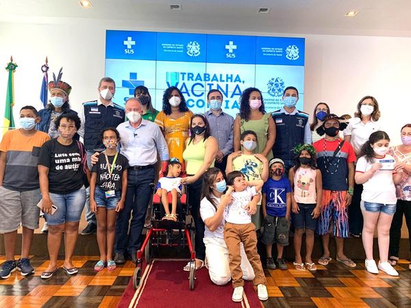ES começou a vacinar crianças contra a Covid no dia 15 de janeiro