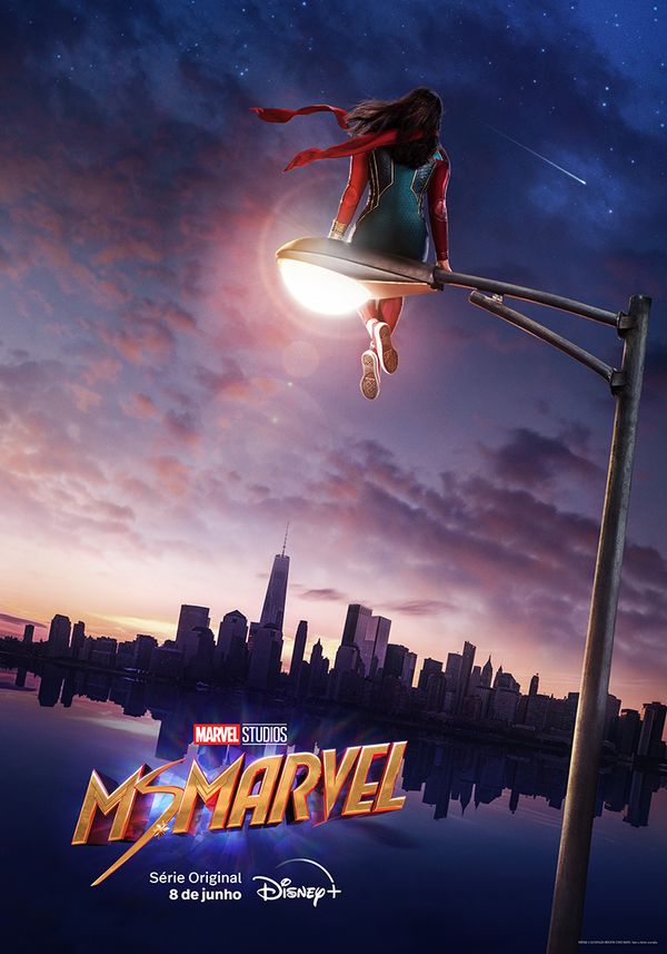 Pôster da série Ms. Marvel, do Disney+
