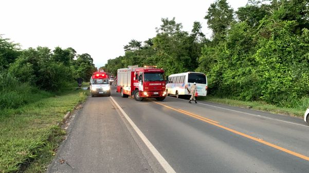 Acidente na BR 101, em Sooretama