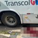 Imagem - Idosa tem perna esmagada após ser atropelada por ônibus em Cariacica