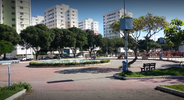 Crime aconteceu perto da Praça de Coqueiral de Itaparica (acima), em Vila Velha