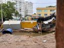 Estrutura desabou em Jardim Camburi, Vitória(Divulgação | Crea-ES)