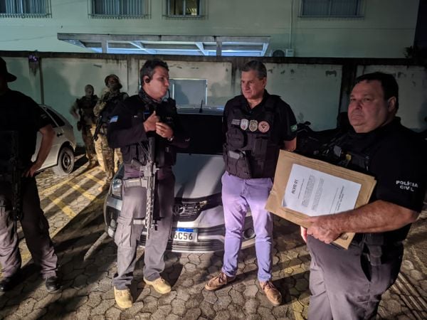 Operação no Morro do Jaburu, em Vitória por Divulgação/Sesp