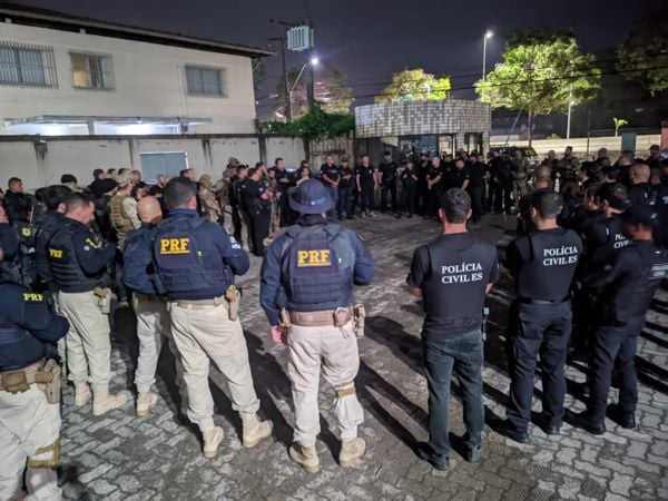 Operação no Morro do Jaburu, em Vitória por Divulgação/Sesp