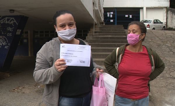 Daiana Rianelli saiu cedo do município de Muqui para acompanhar a mãe