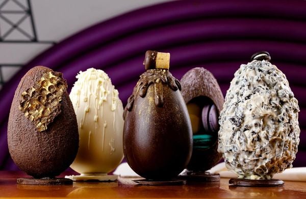 Ovos de chocolate da doceria Maria Merengue para a Páscoa 2022