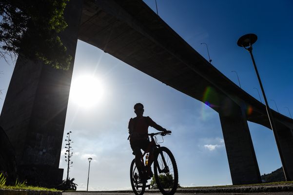 Sextou com sol na Ilha de Vitória por Fernando Madeira