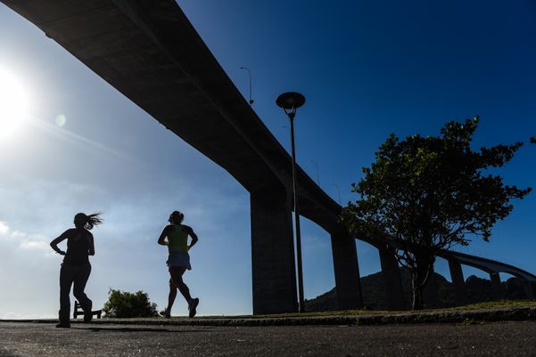 Sextou com sol na Ilha de Vitória por Fernando Madeira