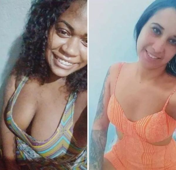 Natália Moreira Santos e Flávia Cristina Rocha da Silva foram mortas em tiroteio na Serra 