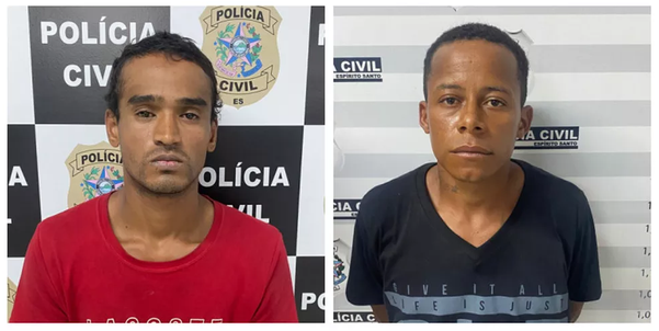 Jonison Lage dos Santos de 31 anos e Genivaldo Ferreira da Silva, conhecido como Maxixe, de 29 anos, executor e intermediário do duplo assassinato na Serra