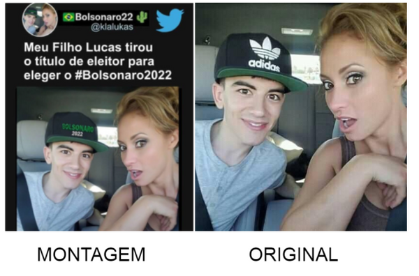 Passando a Limpo: Suposta imagem de apoio a Bolsonaro é um meme com ator pornô