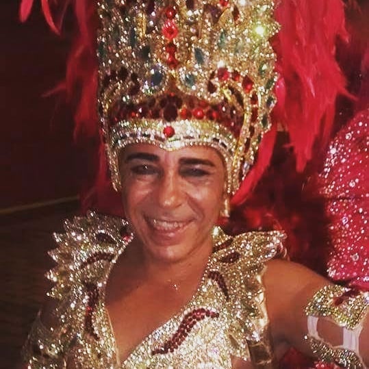 Rei de Bateria da São Torquato por Instagram/@mbrandao200