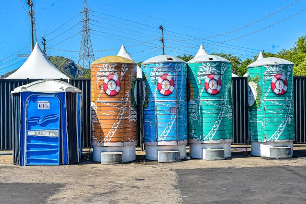 Preparativos no Sambão do Povo para os Desfiles das Escolas de Samba do Carnaval de Vitória. por Leonardo Silveira/Prefeitura de Vitória/Divulgação