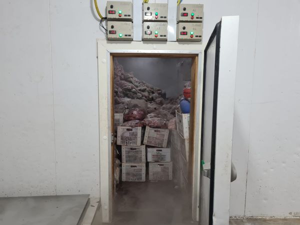 Subprodutos de origem animal foram apreendidos em empresa na Zona Rural de Guarapari por Divulgação | Polícia Civil