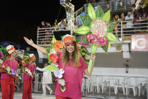 A Escola de Samba Chega mais desfila no Sambão do Povo em Vitória. por Rodrigo Gavini