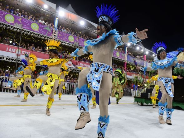 Comissão de frente da  Independente de Boa Vista por Rodrigo Gavini