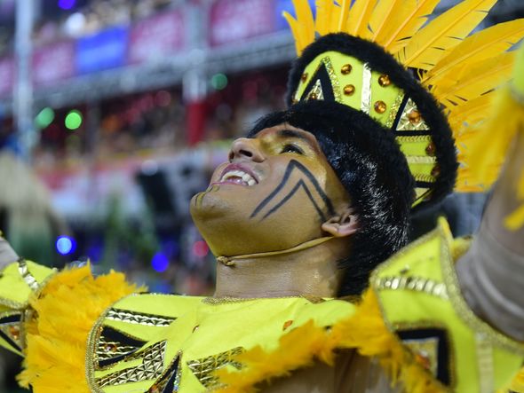 Comissão de frente da  Independente de Boa Vista por Rodrigo Gavini
