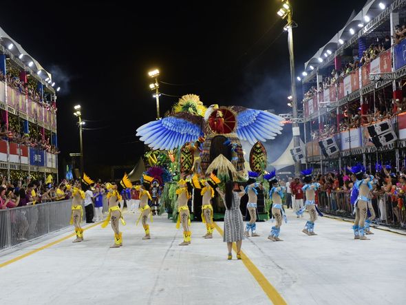 Comissão de frente da  Independente de Boa Vista por Fernando Madeira