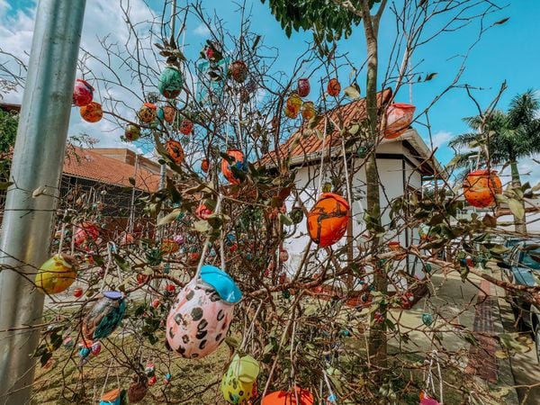 Decoração de Páscoa de Santa Maria de Jetibá por Fonte: Secretaria de Cultura e Turismo de Santa Maria de Jetibá