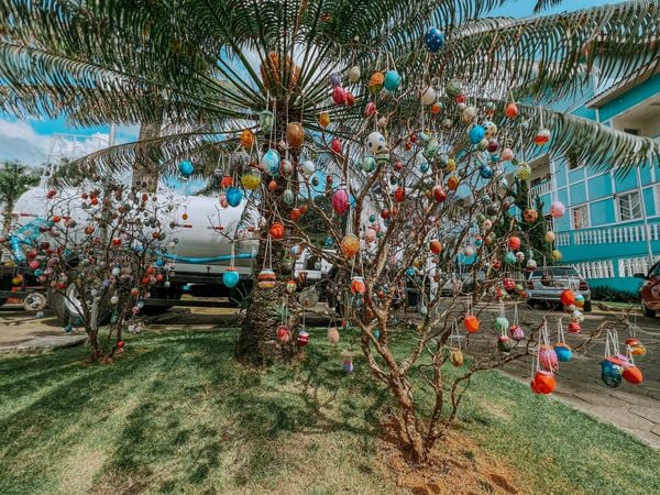 Decoração de Páscoa de Santa Maria de Jetibá por Fonte: Secretaria de Cultura e Turismo de Santa Maria de Jetibá