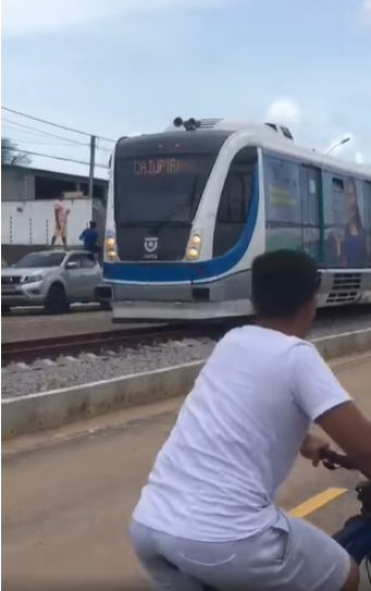 Passando a Limpo: Vídeo de Bolsonaro é de inauguração de trecho do VLT na Grande Natal e não de ferrovia que liga o Pará ao Maranhão