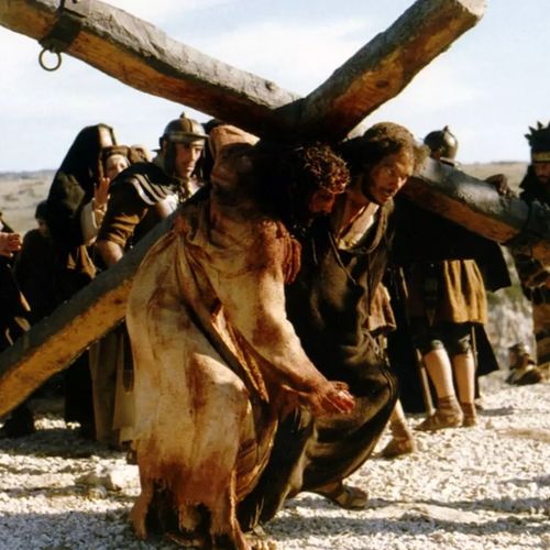 Cena do filme "A Paixão de Cristo", dirigido por Mel Gibson