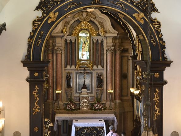 Capela do Convento da Penha é reaberta após obras de restauro  por Ricardo Medeiros