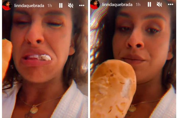 Linn da Quebrada causou polêmica após postar vídeo em que cospe um pedação de pão