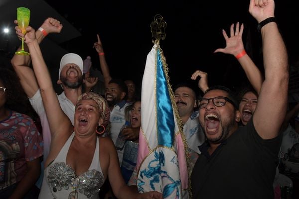 Festa na quadra da Nova Império, campeã do Carnaval 2022 por Fernando Madeira