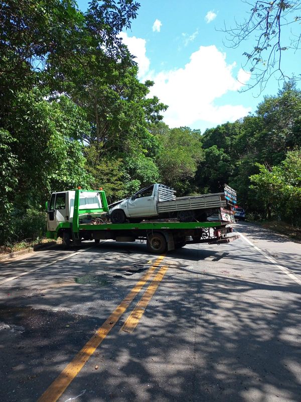 Polícia Militar informou que a pista já foi liberada