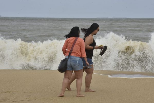 A Marinha do Brasil alertou para a possibilidade de ventos de até 60 km/h, entre quinta (23) e sexta-feira (24), na faixa litorânea capixaba