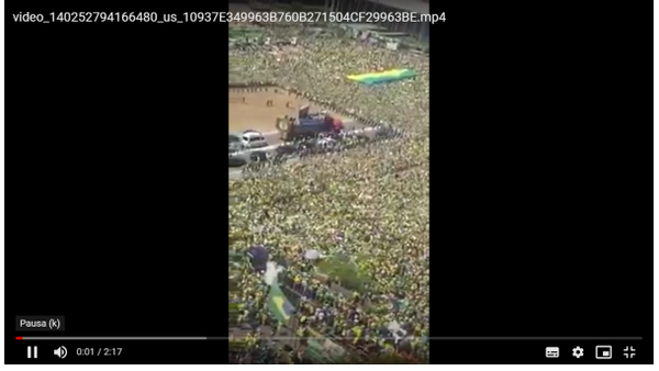 Passando a Limpo: É enganosa postagem afirmando que lançamento da campanha de Bolsonaro reuniu multidão em Brasília