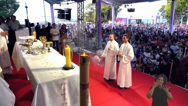Festa da Penha 2022: Primeira missa do Oitavário falou sobre o direito à saúde