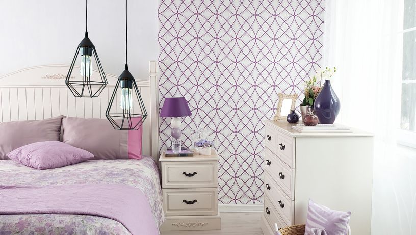 Papel de parede na decoração.