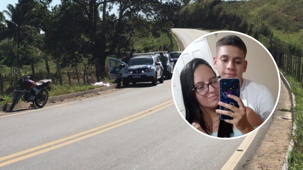 Casal morre em acidente de moto em Nova Venécia