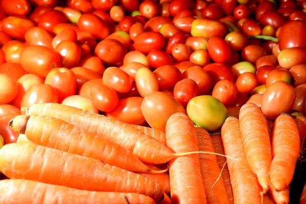 Cenoura e tomate