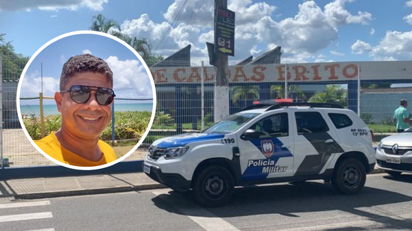 Polícia suspeita de ex-aluno em caso de professor baleado em Linhares