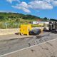 Imagem - Caminhão pega fogo após tombar em acidente na ES 482, em Cachoeiro