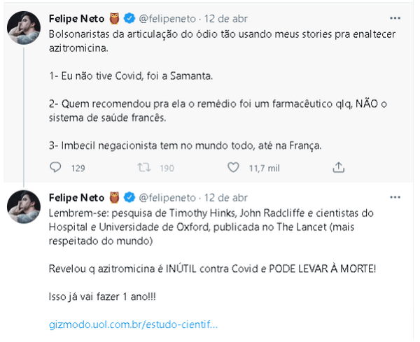 Passando a Limpo: Sistema de saúde francês não recomenda azitromicina para tratar Covid-19