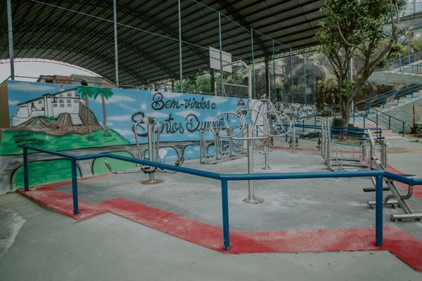 Praças com aparelhos para exercício também estão entre as melhorias nos bairros por Adessandro Reis/Secom PMVV/Divulgação