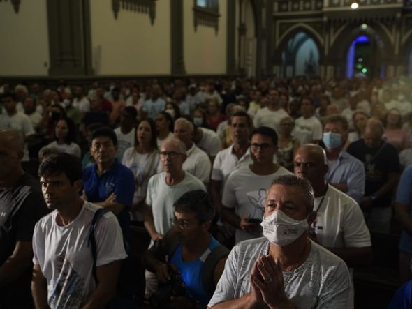 Missa de Envio da Romaria dos Homens, na Catedral Metropolitana de Vitória por Vitor Jubini