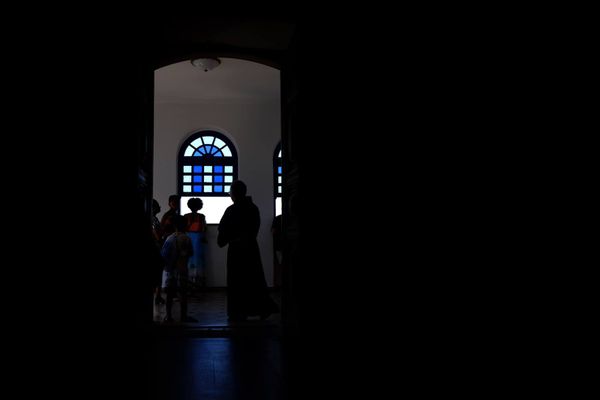 Festa da Penha: fiéis participaram de missa de romaria na manhã deste sábado (23) por Fernando Madeira