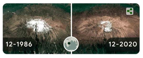 Imagens de satélite da Terra