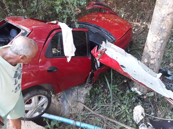 Motorista morre após acidente em Itaguaçu
