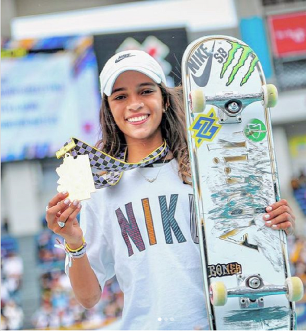 Rayssa Leal ganhou a medalha de ouro